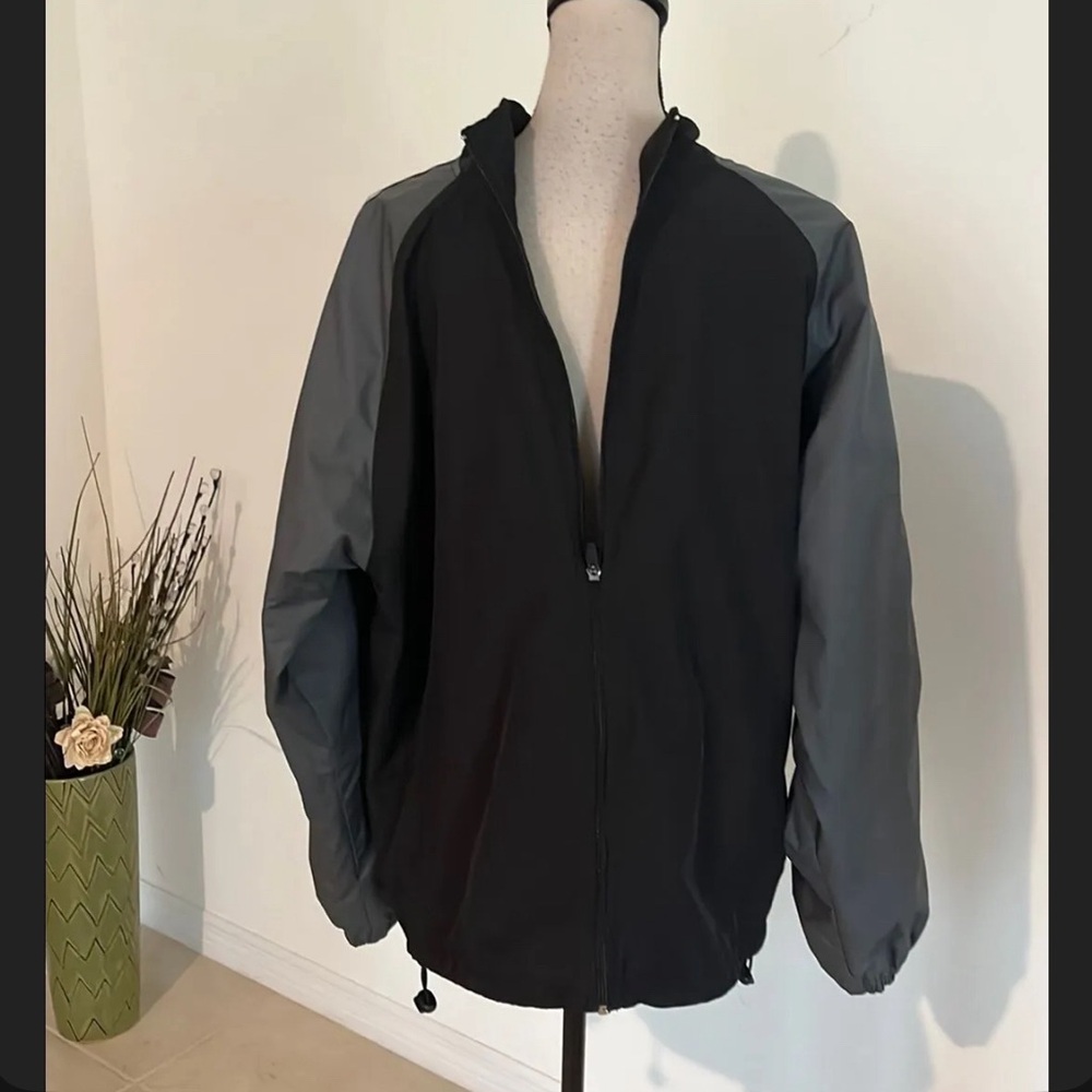 Mens Russell athletics medium zip up jacket